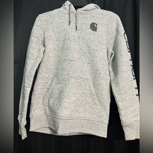 Carhartt Gray Women’s Hoodie - Relaxed Fit